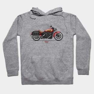 Classic american cruiser Hoodie